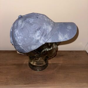 NWT Blue Revival Embroidered Wave tie dye Baseball Hat Cap